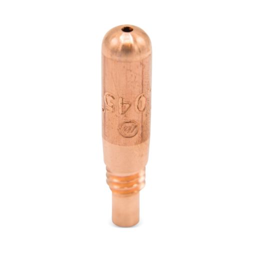 Picture of Miller® AccuLock™ T-M045 MDX™ Series Standard Duty Contact Tip, For Use With MDX™-100/MDX™-250/MDX™-250 EZ-Select™ Air Cooled MIG Guns, AccuLock™ MDX™ Series Diffuser, Nozzles, Liners and Power Pin Caps, 0.044 in Bore, Threaded Connection, Copper