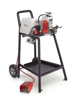 RIDGID  64977 918-I Roll Grooving Machine Complete, 1 to 12 in Pipe Capacity, Copper/PVC/Steel/Stainless Steel Pipe