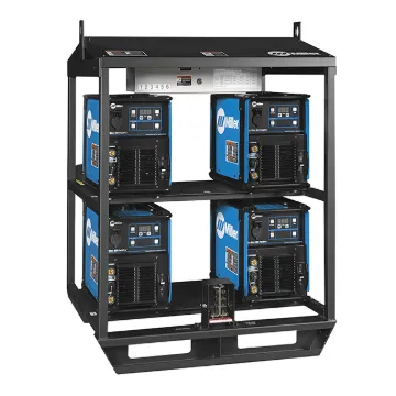 Welder 4-Pack Rack with 10KVA