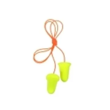 3M™ 7000127177 E-A-Rsoft™ Corded Earplugs, 33 dB Noise Reduction, Bell Shape, Disposable