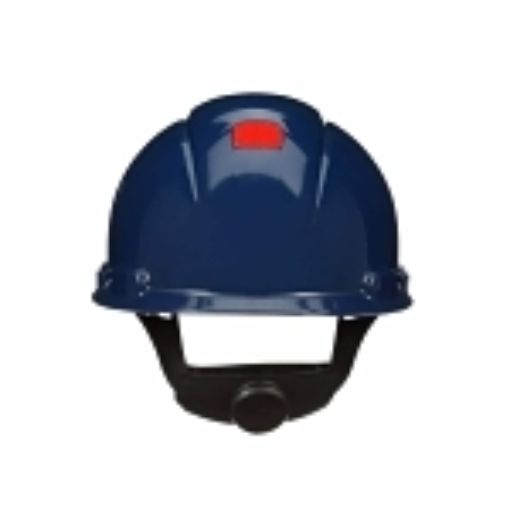 Picture of 3M™ 7100240005 SecureFit™ Cap Style Hat, 6-1/4 Fits Mini Hat, 8 Fits Max Hat, HDPE, Ratchet Suspension, ANSI Electrical Class Rating: Class E, ANSI Impact Rating: ANSI Z89.1 Type I