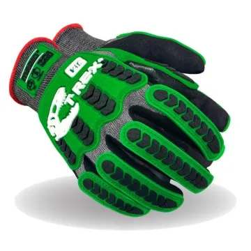 Magid® TRX453L T-REX Impact Resistant Gloves, L, High Performance Polyethylene, ANSI Cut-Resistance Level: A5, ANSI Puncture-Resistance Level: A5