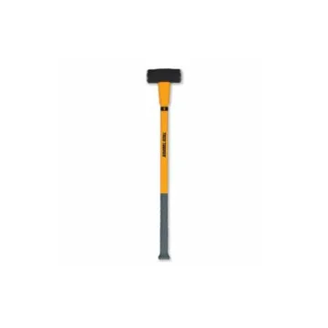 True Temper® 20184900 Sledge Hammer, 36 in OAL, 8 lb Head Forged Steel Head, Fiberglass Handle