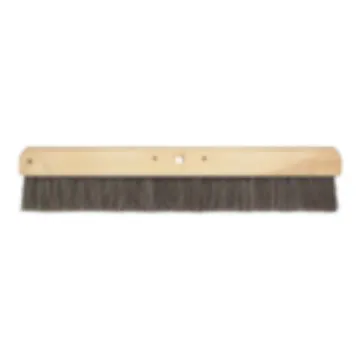 Kraft Tool Co.® CC193-01 Concrete Finishing Broom Head, 24 in OAL, 2-1/2 in Horsehair Trim