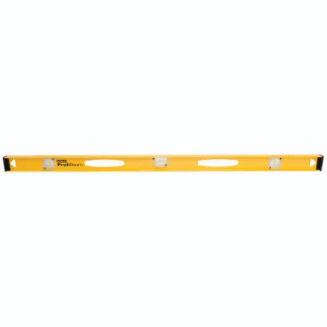 Stanley® Pro I-Beam™ 42-480 Non-Magnetic Professional I-Beam Level, 48 in L, 3 Vials, Aluminum, (1) Level/(2) Plumb Vial Position, 0.0015 in/in Accuracy