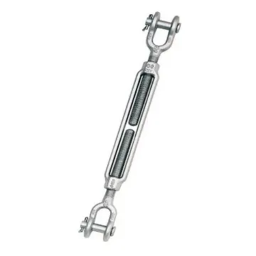Crosby® 1032572 HG-228 Turnbuckle, Jaw/Jaw, 1/2 in Thread, 2200 lb Working, 9 in Take Up, 17.43 in L Close, Steel