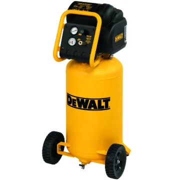 DeWALT® D55168 Heavy Duty Portable Workshop Electric Air Compressor, 5 cfm Flow Rate, 1.6 hp, 100 psi Pressure, 15 gal Vertical Tank