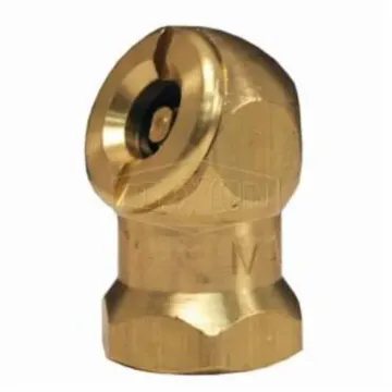 Dixon® D104 Tire Inflator Chuck, 1/4 in FNPT, Brass, Domestic