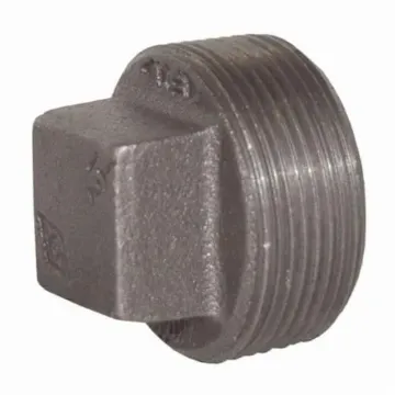 Dixon® SHP14 Square Head Plug, 1/4 in Nominal, MNPT End Style, Iron
