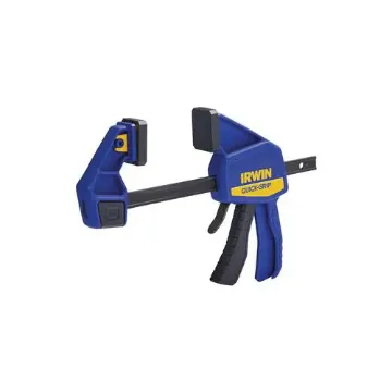 Irwin® Quick-Grip® 1964718 1-Handed Medium Duty Next Generation Bar Clamp, 12 in Clamping, 3-3/16 in D Throat, 7-7/8 to 19-3/8 in Spreading, Steel Bar