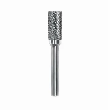 ATA SGSPRO 10328 Universal SB Imperial Carbide Burr, Cylindrical Head, 3/16 in Dia Head, 5/8 in L of Cut, 2 in OAL, Double Cut