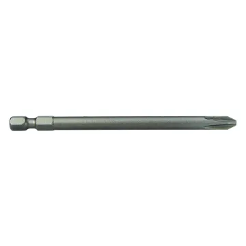 Apex® 492-CX Power Drive Bit, #2 Phillips® Point, 6 in OAL, Steel