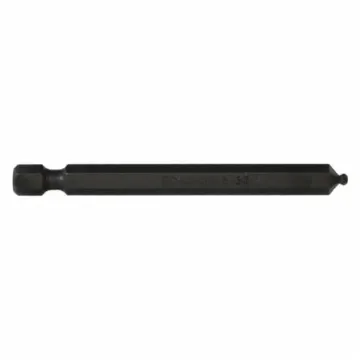 Bondhus® 10876 Standard Length Power Bit, 10 mm Hex Point, 3 in OAL, ProGuard™, Carbon Steel