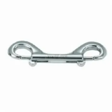 Campbell® T7615312 Double Ended Bolt Snap, 4-5/8 in OAL, 70 lb Load, Nickel Plated