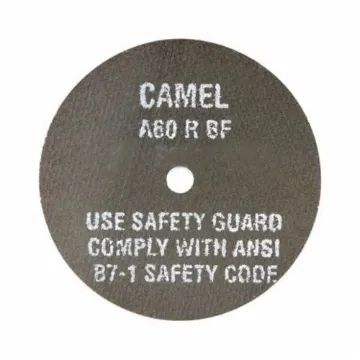 CGW® 35504 High Speed Premium Straight Cut-Off Wheel, 3 in Dia x 1/8 in THK, 1/4 in Center Hole, 24 Grit, Aluminum Oxide Abrasive