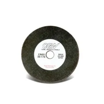 CGW® 36175 Premium Straight Cut-Off Wheel, 3 in Dia x 1/32 in THK, 1/4 in Center Hole, 36 Grit, Zirconia Alumina Abrasive