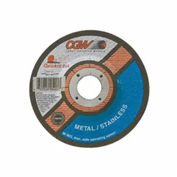 CGW® 45047 General Purpose Thin Depressed Center Wheel, 9 in Dia x 1/16 in THK, 7/8 in Center Hole, 60 Grit, Zirconia Alumina Abrasive