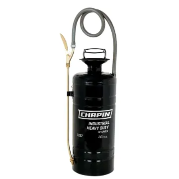 Chapin 1352 Metal Sprayer Industrial Metal Sprayer, 3 gal Tank, 0.5 gpm Flow Rate, 40-60 psi Pressure, 36 in L Hose, Tri-poxy Steel Tank