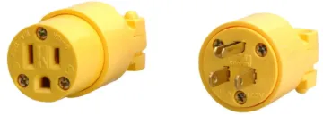 Southwire® 59850000 Female Replacement Connector, 125 V AC, 15 A, Vinyl