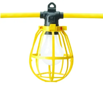 Southwire® 7548SW Temporary String Light, A23 Lamp, 1875 W Fixture, 125 V AC, 1 Lamps