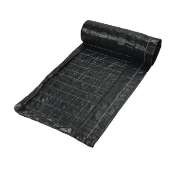Mutual 1776-14-48 Wire Backed Silt Fence With 14 ga Wire Mesh, 100 ft L x 48 in H, Woven Polypropylene Fabric, Black