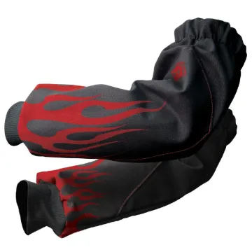 BSX  BX9-19S-BK Flame Resistant Sleeve, Black, Cotton