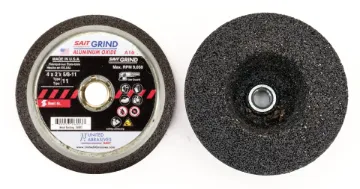 United Abrasives-SAIT 26003 A16 General Purpose Cup Wheel, 4 in Dia x 2 in THK, A16 Grit, Aluminum Oxide Abrasive