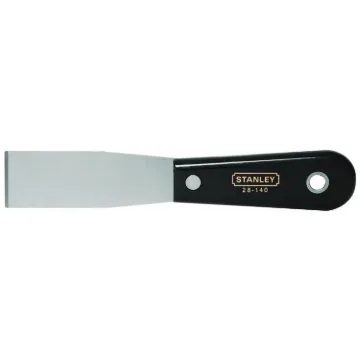 Stanley  28-140 Putty Knife, 3-5/8 in L x 1-1/4 in W, Steel Blade, Stiff Blade Flexibility