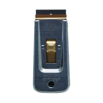 Stanley  28-500 Retractable Blade Position 1 Razor Scrapper, 3-3/4 in L x 1-1/2 in W, Carbon Steel Blade, Steel Handle