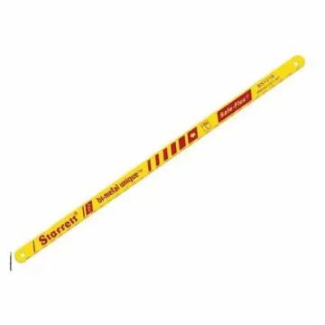 Starrett  BS1218 Unique Hand Hacksaw Blade, 1/2 in W x 12 in L Blade, HSS Cutting Edge, 18 TPI, B-Metal/HSS Blade