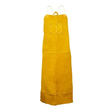 Tillman  4248 Premium Apron, 48 in L 24 in W, Cowhide Leather, Bourbon Brown, Crossed Back Strap/Side Release Buckle Closure, 2 Pockets, Sewn Seam