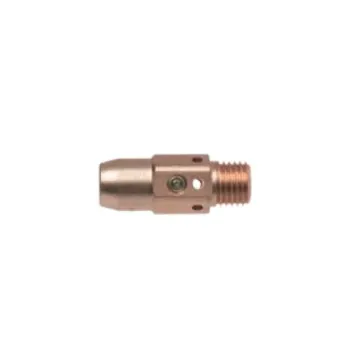 Tweco  1550-1102 55 Series Air-Cooled Standard Gas Diffuser, For Use With Tweco  15H Series Contact Tip, 25CT Series Nozzle Classic  No.5 Series MIG Gun, 45H-332/45H-764/45-18 Conduit Liner, 500 A, Copper