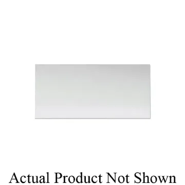 Anchor® A429 Inside Rectangular Cover Lens, Clear Lens, Clear, Polycarbonate, 1-5/8 in W x 0.04 in THK Window