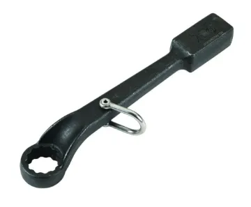 Williams  Tools@Height  JHW8807W-TH Striking Wrench, 1-1/16 in Offset Wrench, 12 Points, Box End Head, 23/32 in THK Box End, 9-31/32 in OAL, Industrial Black