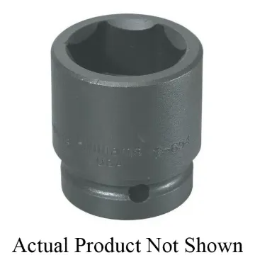 Williams  JHW7-676 SUPERTORQUE  Standard Socket, 1 in Square Drive, 2-3/8 in Shallow Length Socket