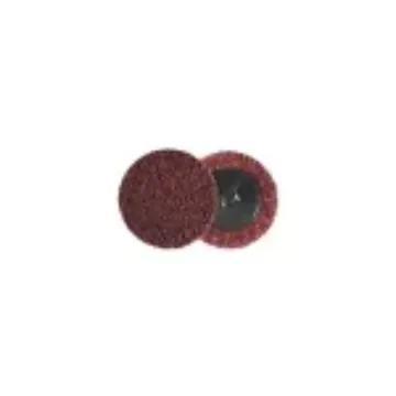 Scotch-Brite™ 7000000751 Non-Woven Surface Conditioning Disc, 2 in Dia Disc, Medium Grade, Roloc™ TR Threaded Attachment